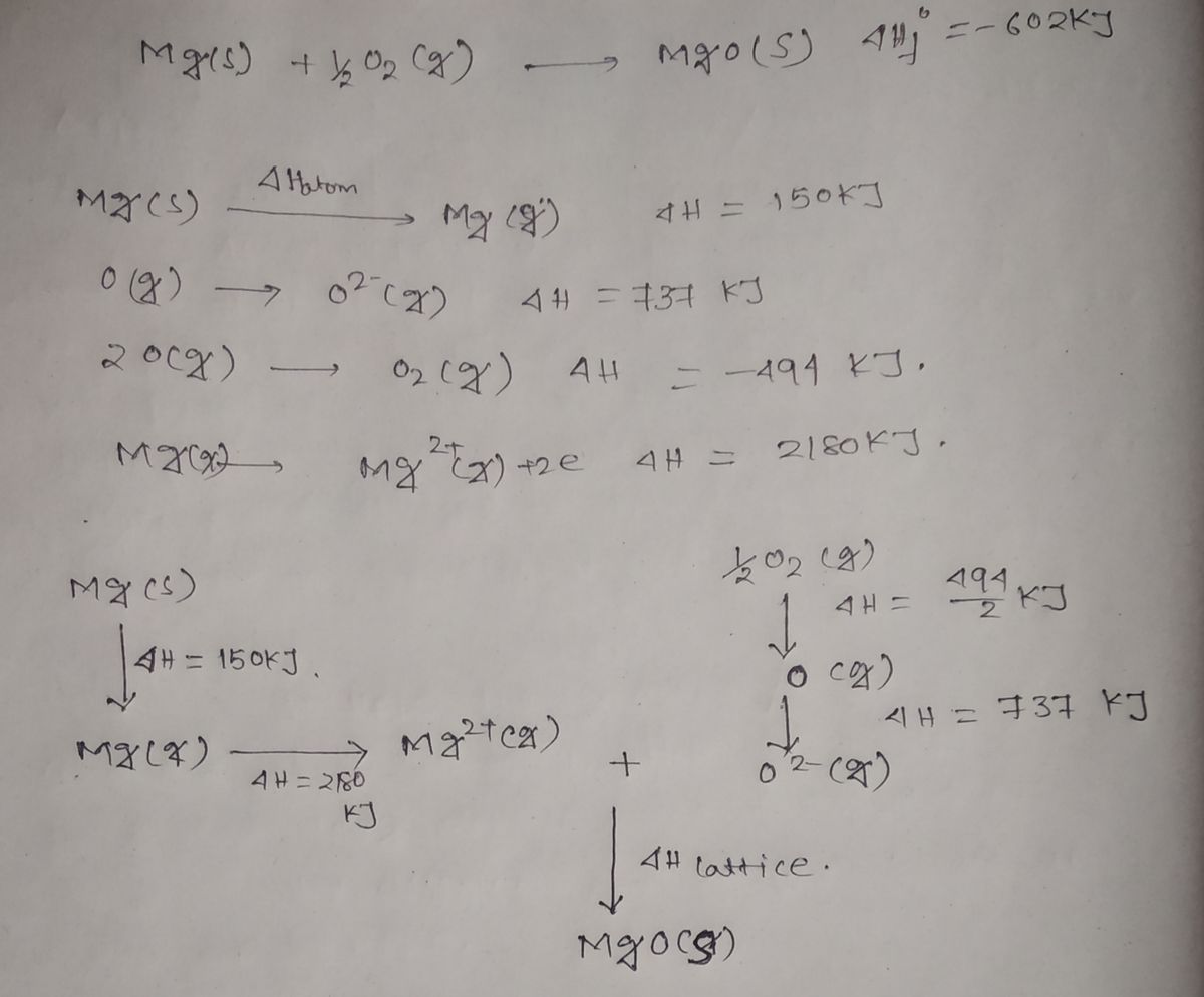 Chemistry homework question answer, step 1, image 1